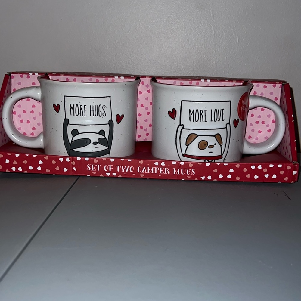 MORE HUGS MORE LOVE CAMPER MUGS